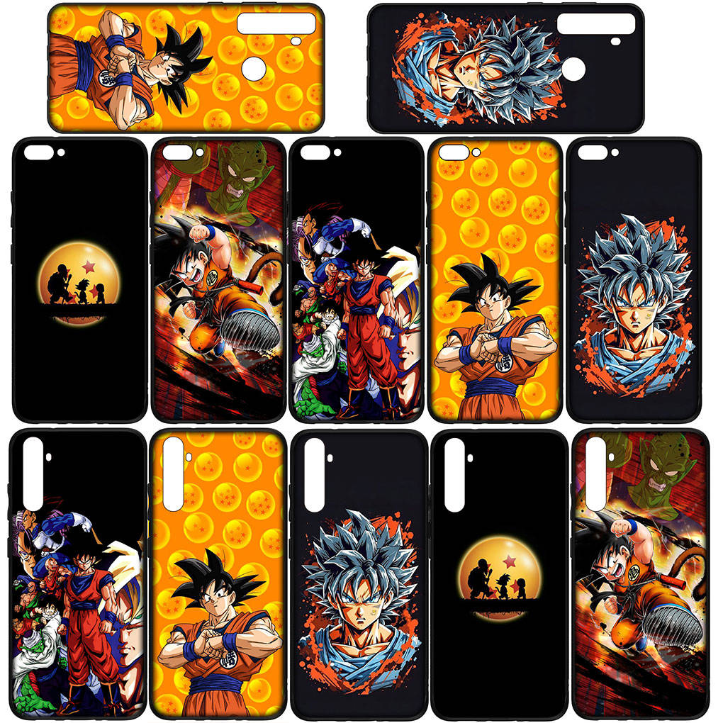 For iPhone 16 15 Xiaomi Redmi Note 14 13 12 11 Pro Max X 16e Samsung Galaxy S25 S24 S23 Moto OPPO Huawei Comics Goku Dragon Ball DragonBall Phone Case