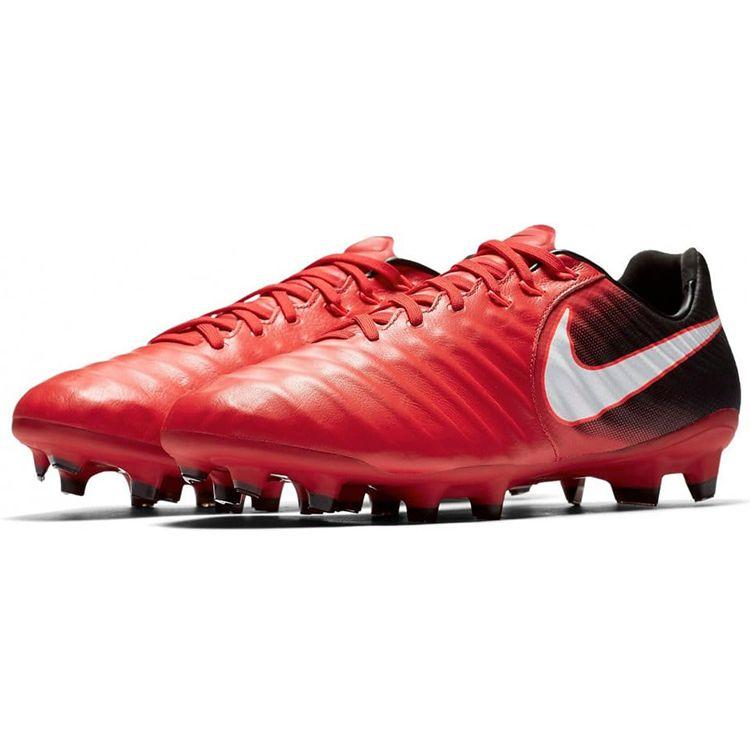 Nike Tiempo Legacy 3 FG Soccer Cleat Men Sneakers Red University-Red White-Black 897748-616