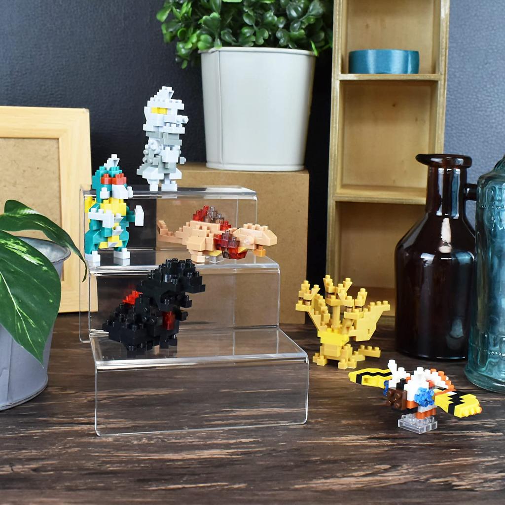 Kawada Nanoblock Mini Nano Godzilla NBMC_12S 1 Box = 6 Pieces, 6 Types In Total