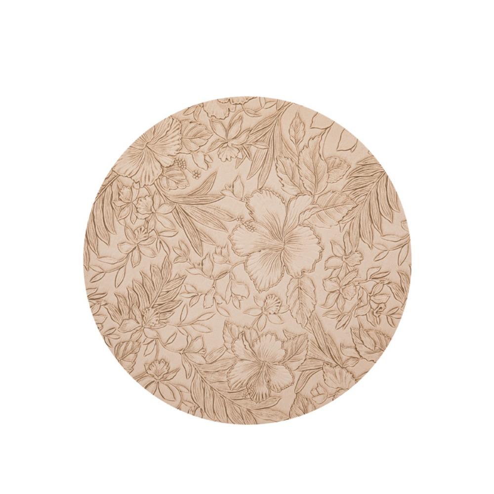 Anti Slip Placemats PU Leather Coaster High Quality Dining Table Place Mats  Household