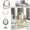 High-definition Rotating Desktop Mirror European-style Dormitory Beauty Mirror  Dressing
