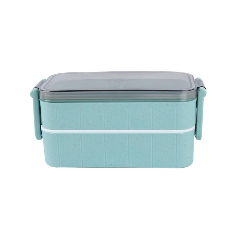 Wheat Straw Double-Layer Insulated Lunch Box