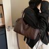 Vintage Tote Bag Women's Shoulder Bag Large Capacity Commuter Crossbody Bag