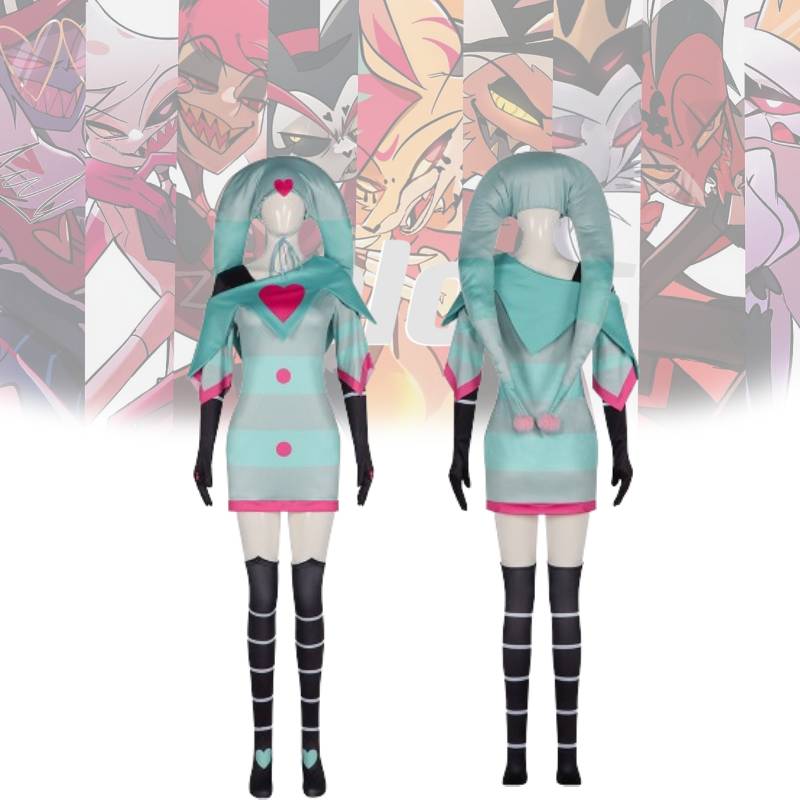 Hazbin Hotel Cosplay Set Stylish And Comfortable Classic Costumes Halloween
