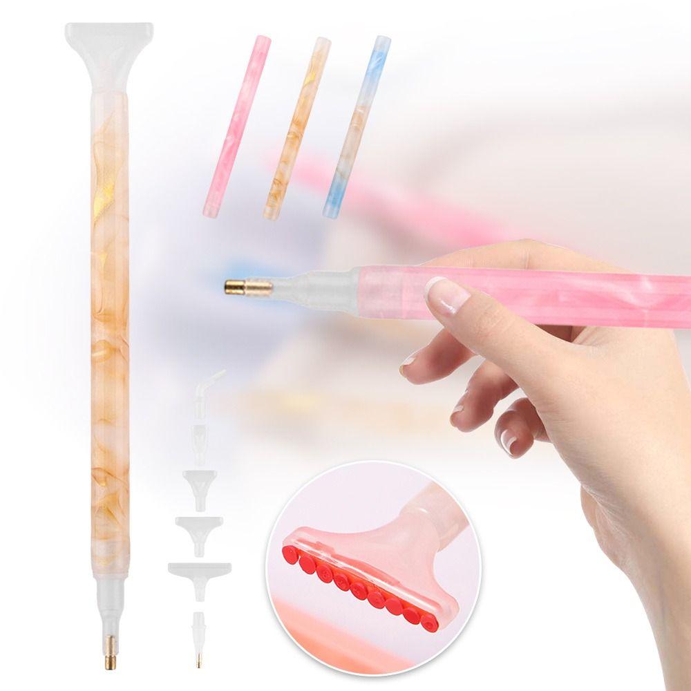 DIY Craft 5D Diamond Painting Pen Replacement Pen Heads Nail Art Pen Point Drill Pens  for Nail Art