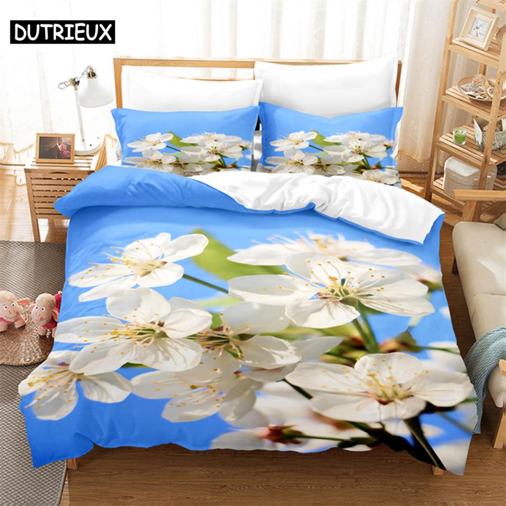 Daisy Queen Bedding Set Duvet Cover Set Kids Bedding Digital Printing Bed Linen King Size Duvet Cover Set Bedding Set