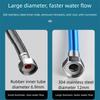 Stainless Steel Handheld Shower Head Hose Corrugated Pipe Water Heater Connector  Household