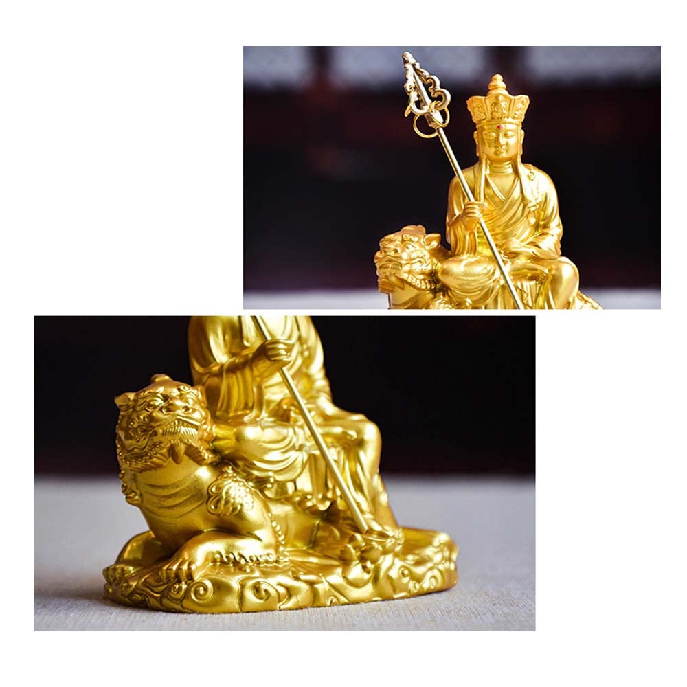 Jizo Bodhisattva Buddhist Statue, Natural Resin Ornament, Buddhist Altar, Good Luck, Pray, Protection, Migratory Jizo, Parenting, Memorial Service