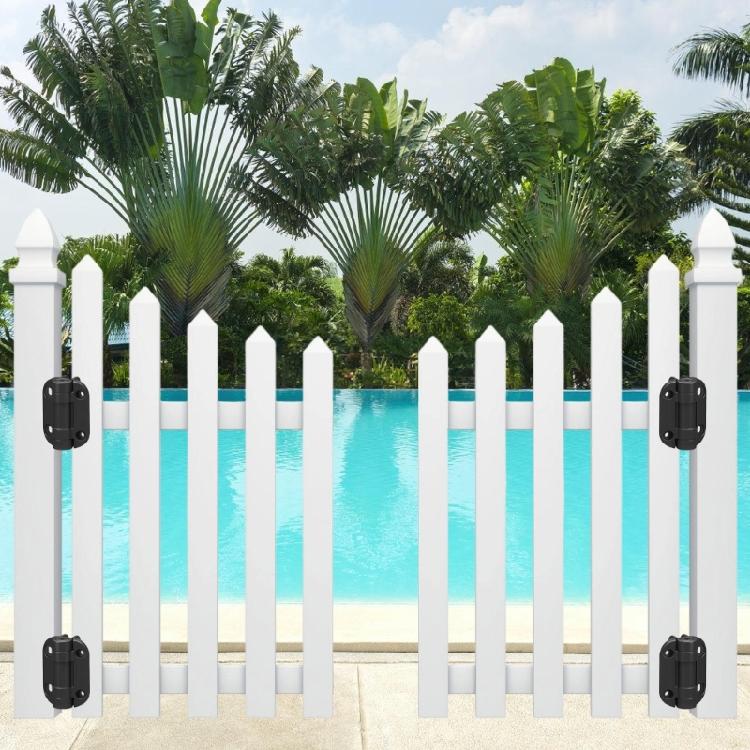 2Pcs Adjustable Tension Spring Hinges Compacts Size Heavy Duty Damping Hinge Gate Hardware For Furniture Cabinet