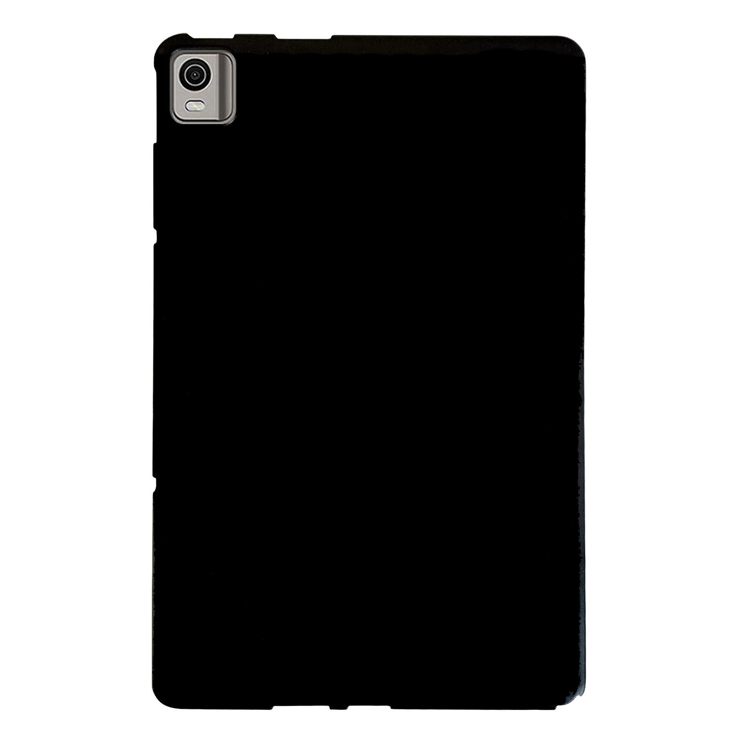 Чехол для планшета Nokia T21 10,4 дюйма Чехол Nokia T10 8,0 2025 Funda Черный Мягкий ТПУ Силиконовый Ударопрочный Гибкий Чехол Nokia T10 чёрный
