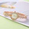 W75 Mermaid Women's Watch Light Luxury Small Group Bracelet Watches Full Diamond Clock Female's Fashion Quartz Watch Gift