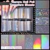 Aurora Snake Transfer Stickers Marble Print Nail Art Stickers Hot Nail Art Foils  Nail Decorations