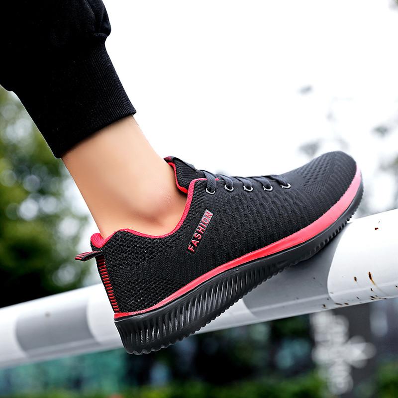 Sports Shoes Men's Shoes Mesh Shoes Lightweight and Breathable Sneakers Running Shoes Travel Shoes Anti-slip and Wear-resistant Single Shoes