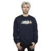 Disney Mens Lightyear Star Command Graphic Title Sweatshirt