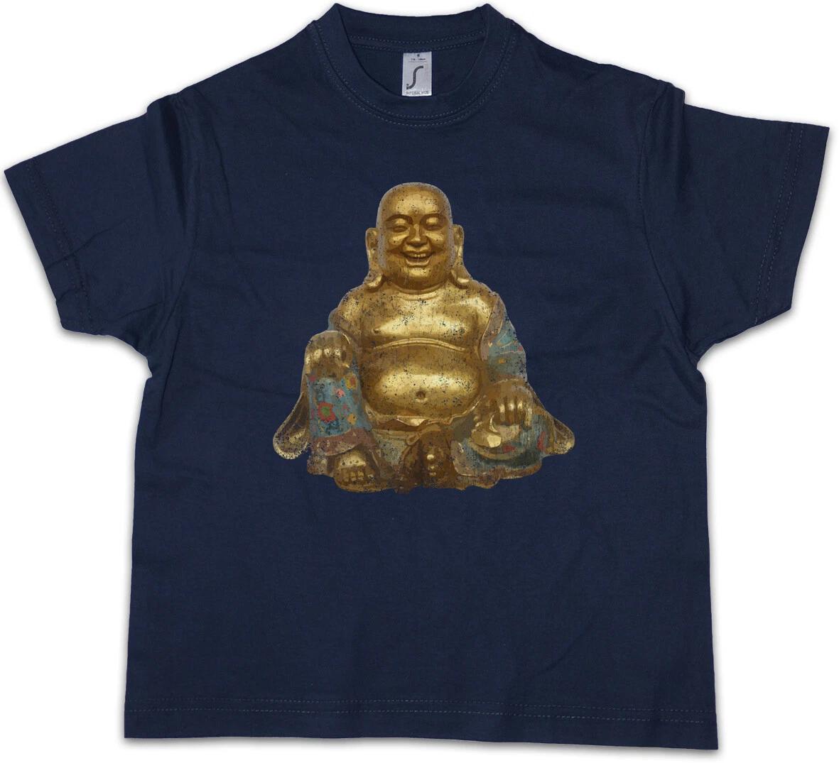 BUDDHA Kids Boys T-Shirt Religion Buddhism Govinda Siddartha Gautama India- 130