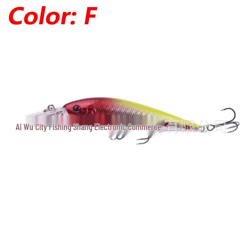 Long Tongue Minnow Floating Deep Diving Lure for Freshwater & Sea Fishing - Aspius Bass Bionic Hard Bait