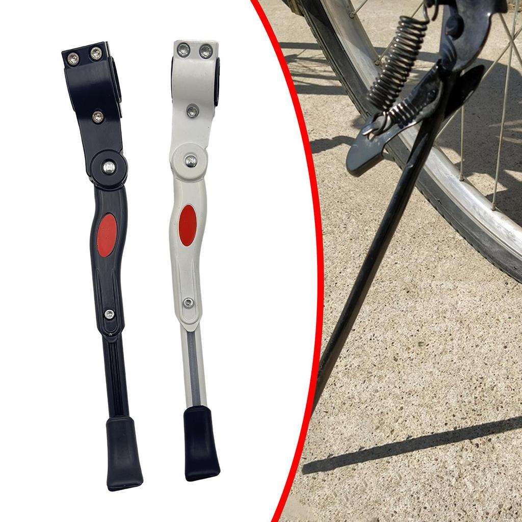 Bicycle Kickstand Side Stand Adjustable Height Bike Kick Cycling Resting Accessory