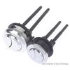 1 Pc Dual Flush Toilet Tank Button Round Shape Toilet Push Dual Flush Buttons