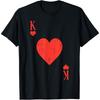 Valentines Day King Hearts Matching Girls Toddler Men T-Shirt