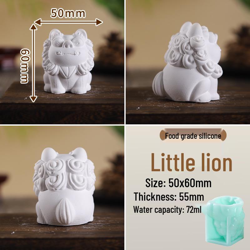 Teddy Bear Silicone Mold for DIY Crafts and Incense Stones