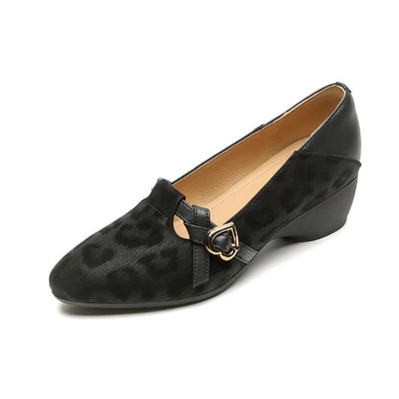 Pointed Toe with Medium Heels Shoes for Women Wedge Heel Woman Pumps Chic and Elegant Quick Delivery Y2k Point Discount Young