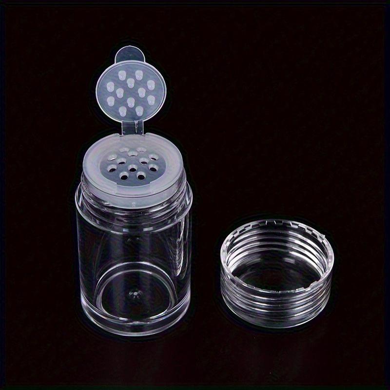 

1pc DIY Makeup Storage Bottle With Screw Lid - Empty Cosmetic Sifter For Loose Powder And Convenient Home Essential - Travel Accessories 1pc