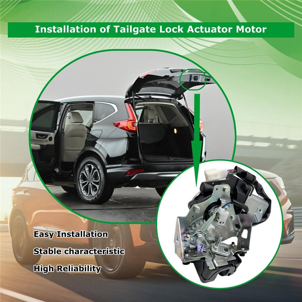 1x Rear Trunk Tailgate Lock Latch For Honda CR-V Odyssey Acura RDX 74800-TLA-A51