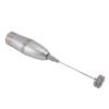 Electric Milk Frother Handheld Battery Operated Drink Mixer Portable Electric Eggbeater with Stainless Steel Whisk