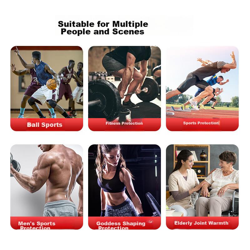 Li-Ning Knee Brace for Sports, Warmth, Men And Women, Cold Legs, Running, Meniscus Injury, Arthritis, Specialized for Hiking, Basketball And Badminto