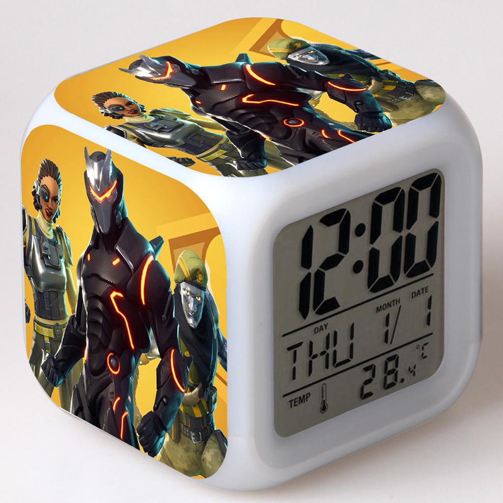 7color Multifunction Digital Alarm Clock Led Watch Alarm Clock