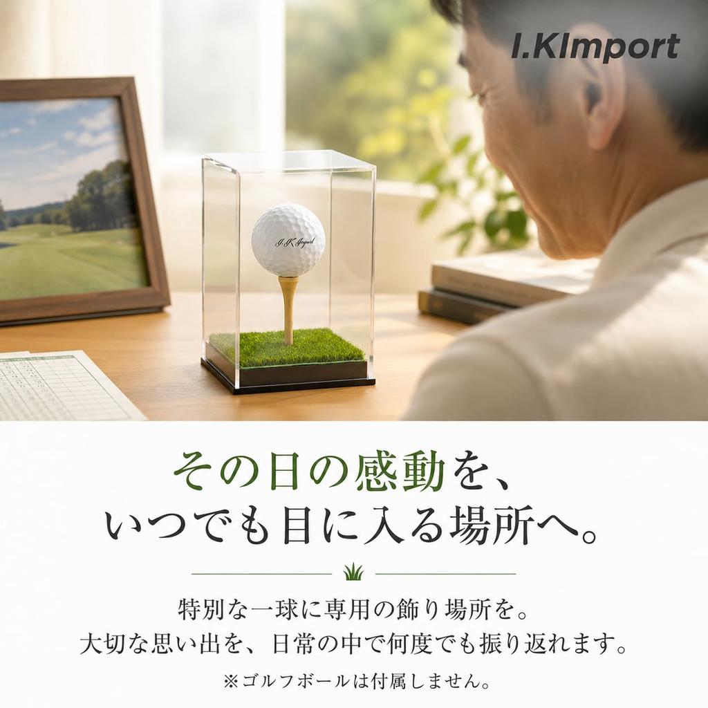 Golf Goods Autographed Ball Case Display Case Dustproof Protective Acrylic Transparent Case Commemorative Ball Case Collection Case I.Kimport