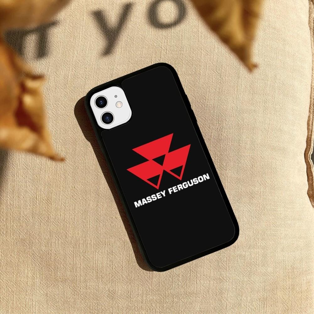 Massey Ferguson Handyhülle Silikon PC+TPU Für Für IPhone 11 12 13 14 15 16 Plus Pro Max Hülle