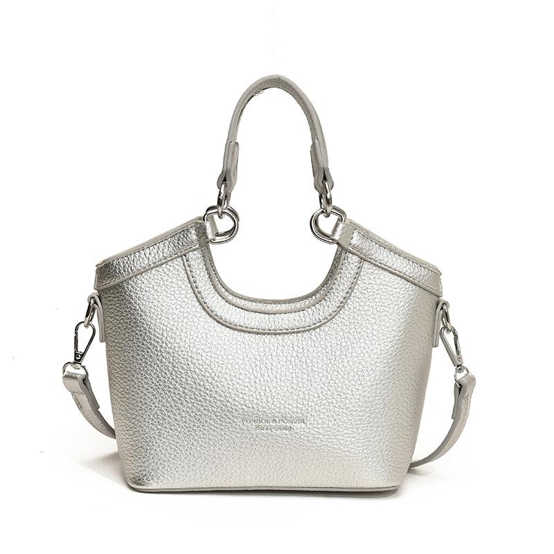 Retro PU kožená dámská taška přes rameno texturovaná černá tašky ležérní dopis všestranná taška přes rameno kyvadlová nová