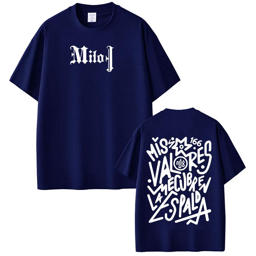 Rapper Milo J Fashion Graphic Tshirt Men Women Fashion Tshirt Summer Shortsleeved Loose Casual Harajuku Tshirts Streetwear