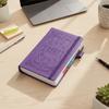 PU Leather Schedule Planner Notepad A5 Office Work Planner Office