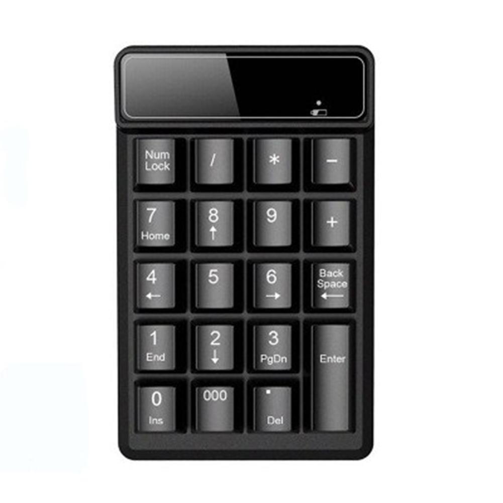 2.4GHz Wterproof Wireless/Wired USB Numeric Keypad Numpad Number 19 Keys Pad Suspension Key