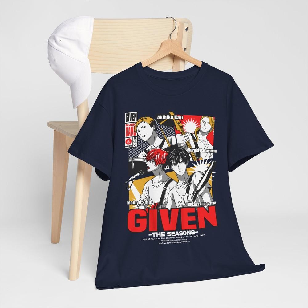 Given Tshirt Sato Mafuyu Kawaii Akihiko Kaji Nakayama Girl Gift Shirt All Size M