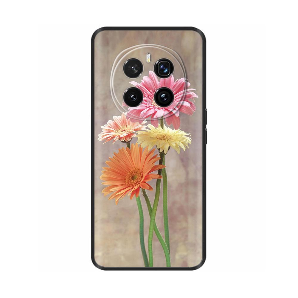 Phone Cases for Honor Magic7 Pro 5G Case Protector Heart Painted Soft Silicon TPU Bumper for Honro MAGIC 7 7Pro Cover Magic7Pro