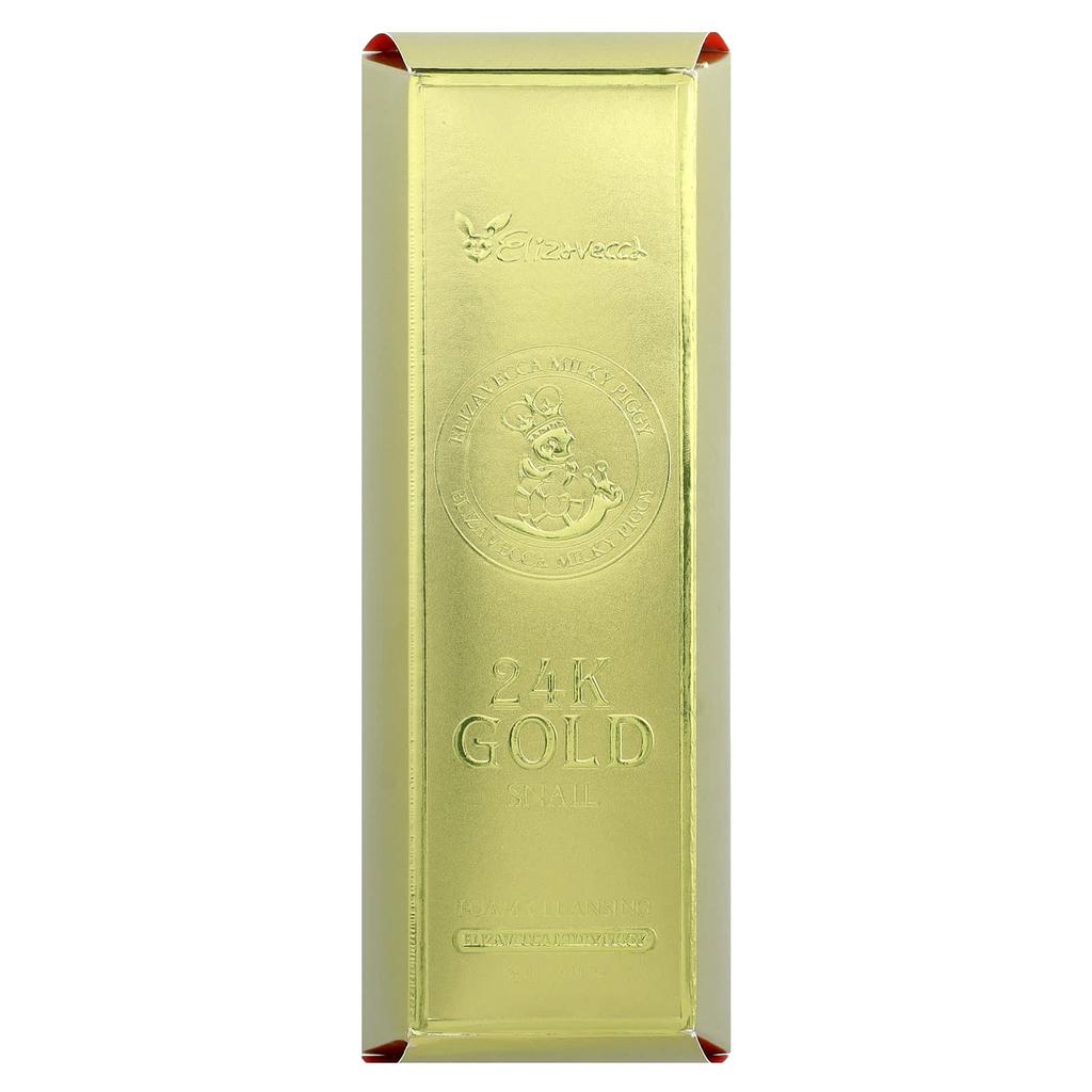 Milky Piggy, 24K Gold Snail Foam Cleansing, 6.09 Fl Oz (180 Ml)