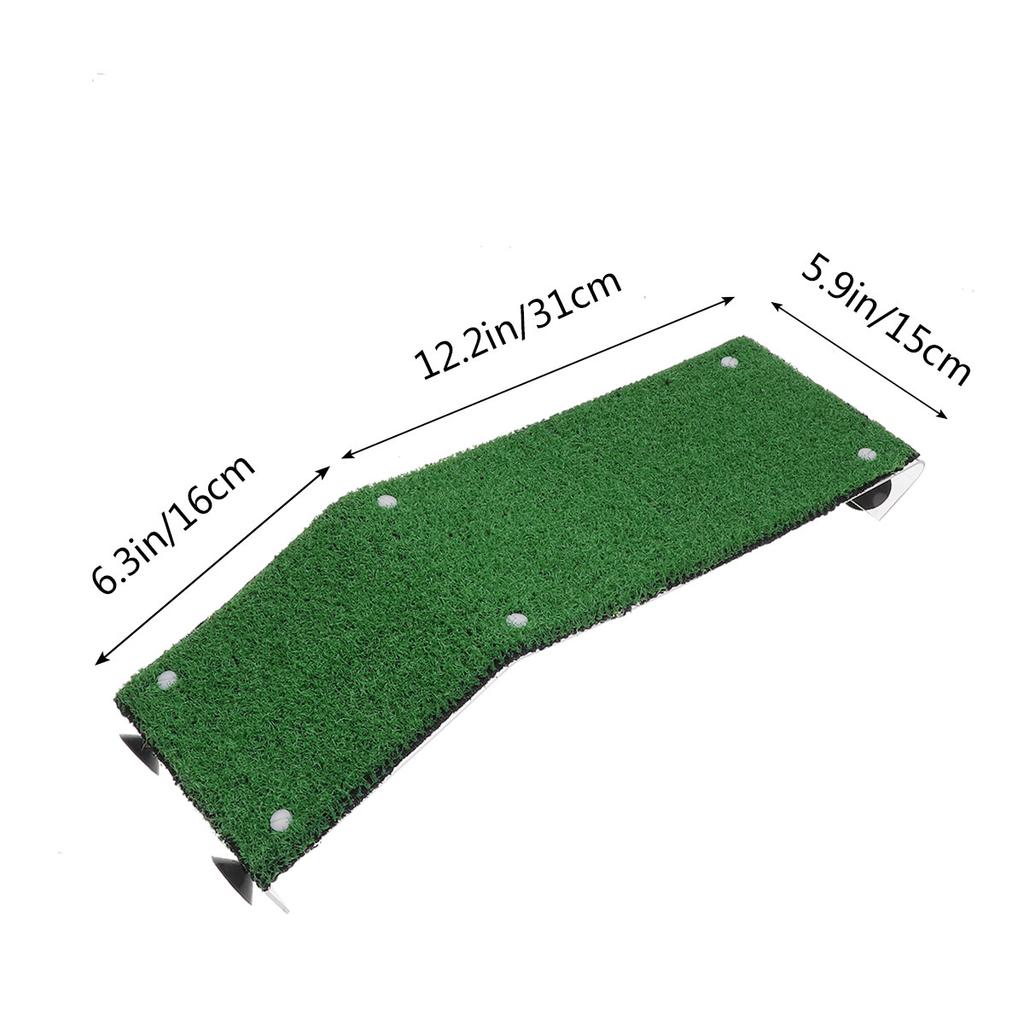 Simulation Lawn Terrace Large Lifelike Grass Ladder Turtle Tank Tortoise Climbing Platform Aquarium Decor Natural Shelter