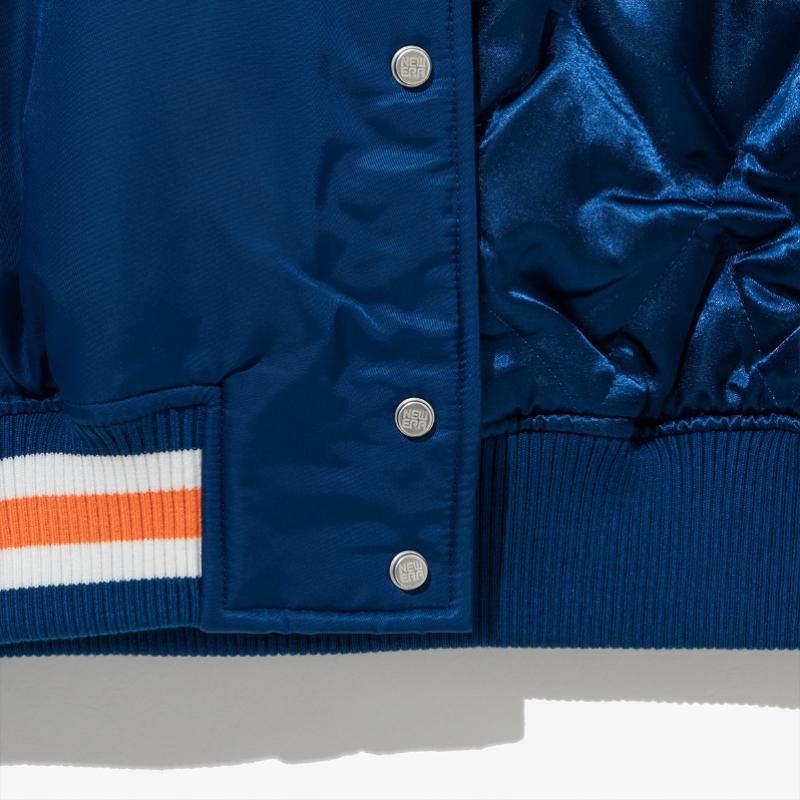 New Era Mlb New York Mets Authentic Stadium Jacket Blue 14742065