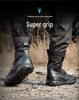 Men's Tactical Summer Desert High-Top Combat Boots - Shock Absorbing, Breathable, Military-Inspired Footwear.