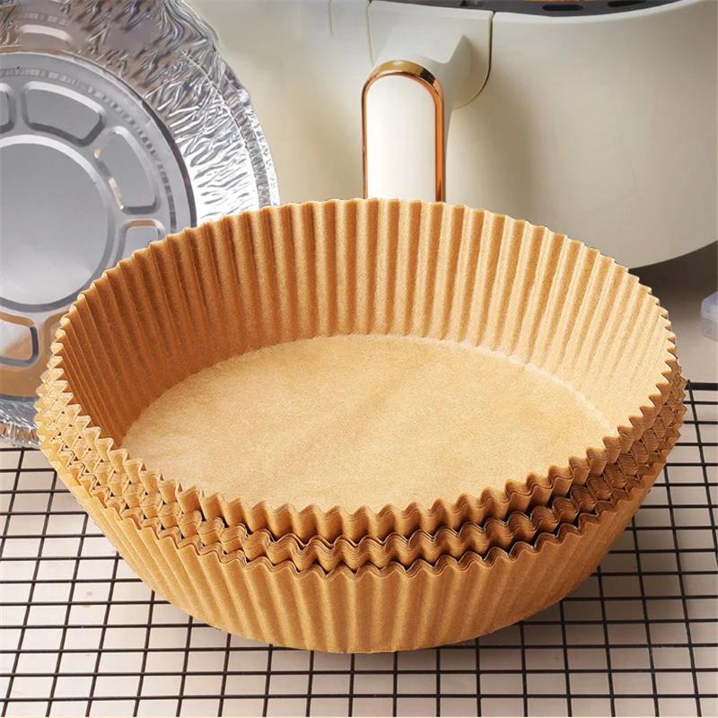 Non-Stick Oil-proof Parchment Mat Air Fryer Disposable Paper Liner for Cooking Microwave Oven Sheets Special Baking BBQ Roasting