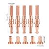 10pcs SL60-100 98215 Buzzle Tips and 9-8212 Electrode, Primium Copper Cutter Consuable Set for Metal Cutting