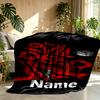 Custom Name Personalized The Evil Dead Print Blanket, Home Decor, Bedroom, Sofa, Camping, Couch, Gifts for Birthday Christmas