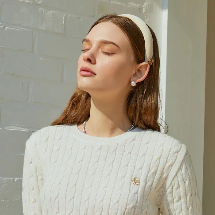 ANC WIDE VOLUME HAIRBAND_IVORY