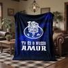 Coperta in Flanella con Stampa FC Porto Morbida e Calda Coperta da Divano/Letto per Casa Ufficio Camera da Letto