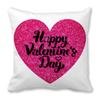 Home Decor Valentine'S Heart Love Wild Decorative Pillow Covers Pattern Cushion Cover Suitable For Sofa Bedroom Car Pillow Cover