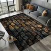 2025 New Style Brick Stone Building Wall Originality Rug Carpet for Living Room Bedroom Home Decor,kid Non-slip for Sofa Doormat