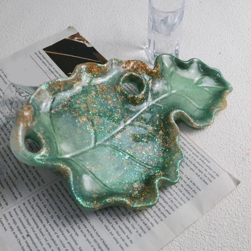 Resin Tray Mold Silicone Jewelry Tray Molds Irregular Epoxy Resin Casting Molds Storage Box Gypsum Plsater Mould Decors